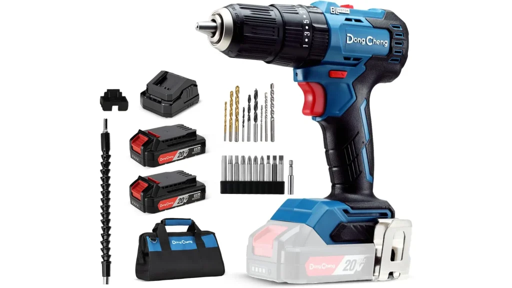 Dong Cheng 20V Brushless Heavy-duty Impact Drill